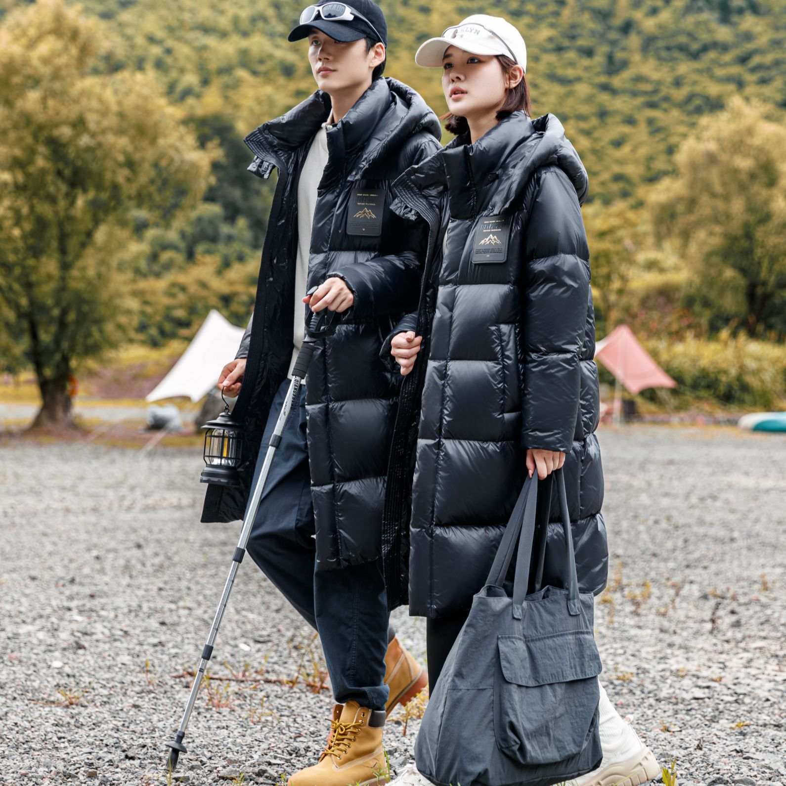 玄尔顿户外极寒羽绒服男女同款长款冬季加厚情侣外套新款时尚