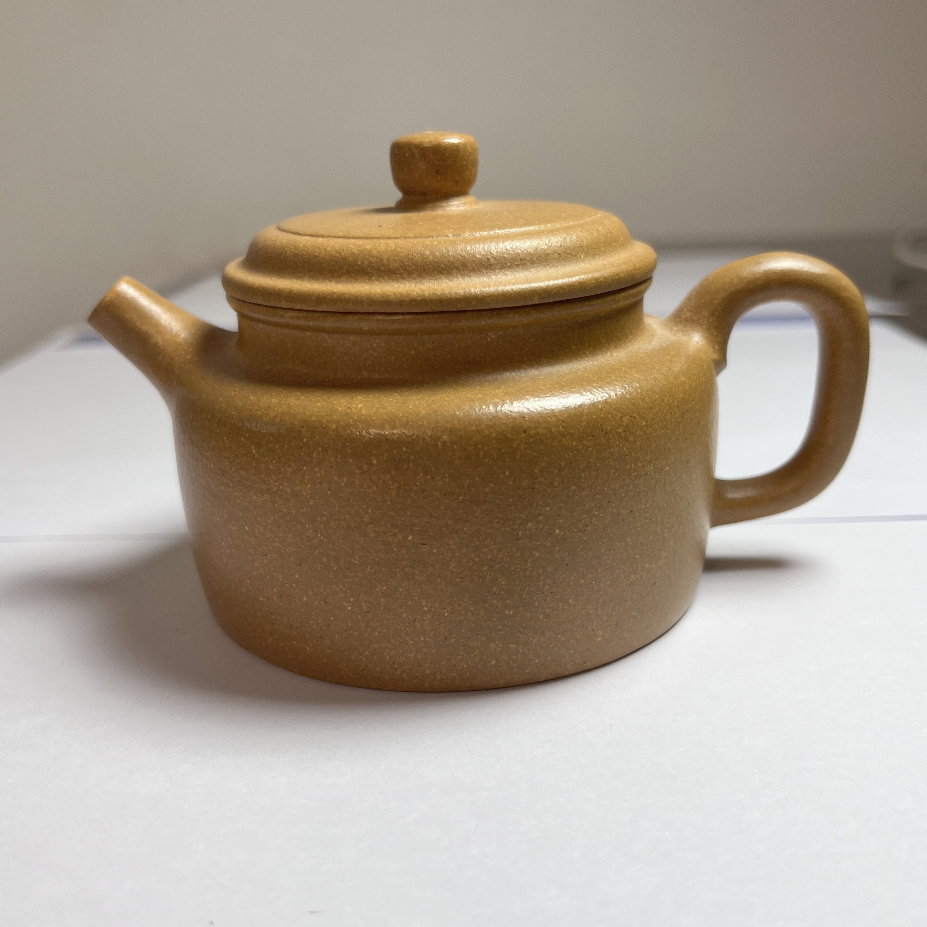 【精品紫砂】-lot005-德钟-段泥-许亚萍-140cc