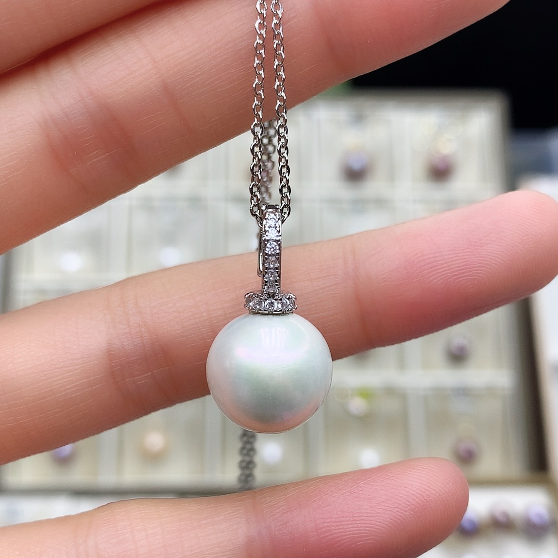 淡水珍珠颈饰合金