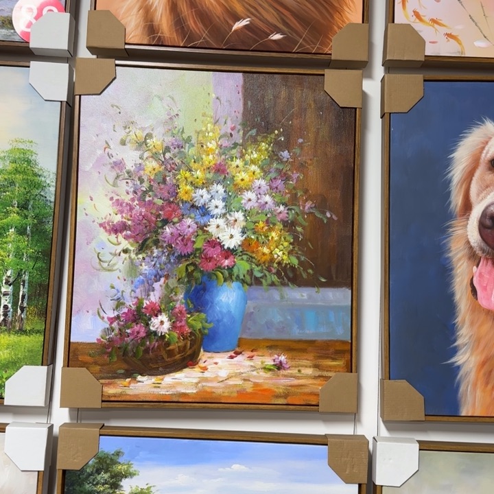 油画5060油画作品入选全国