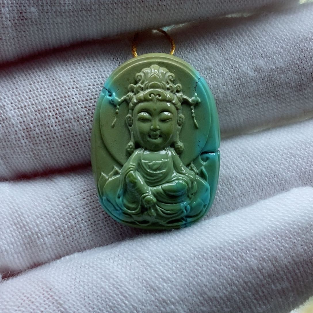 绿松石珠宝奇石未镶嵌…***利