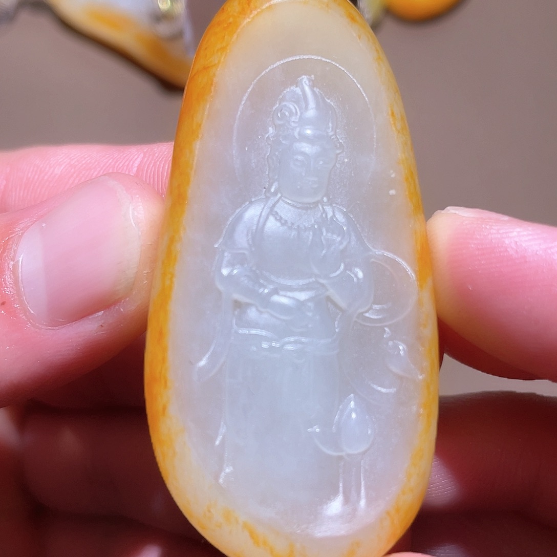 和田玉颈饰未镶嵌D1