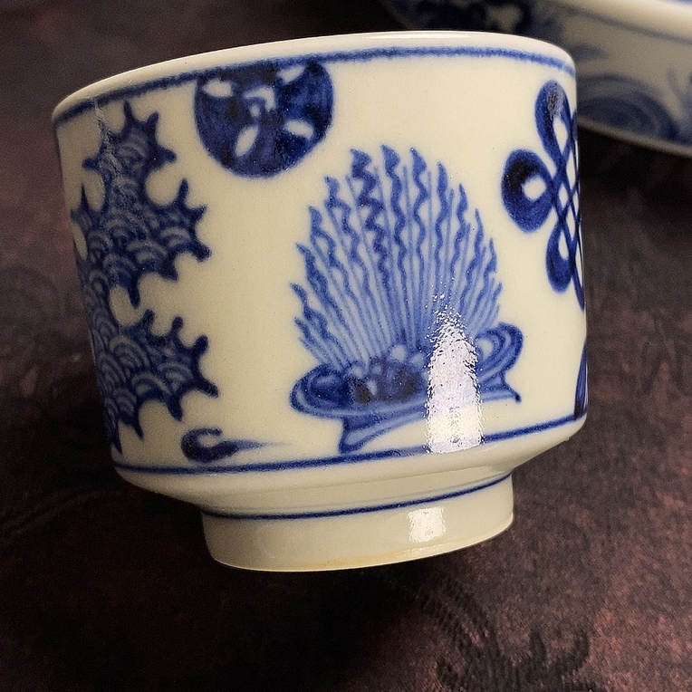 克勤堂同款聚宝盆直口杯，