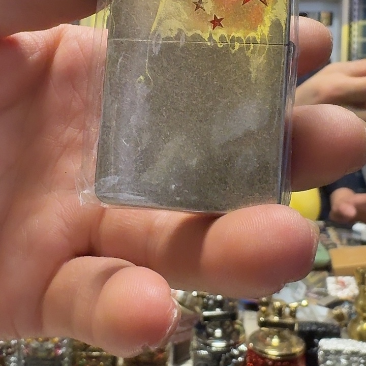 佐罗古银910五星打火机