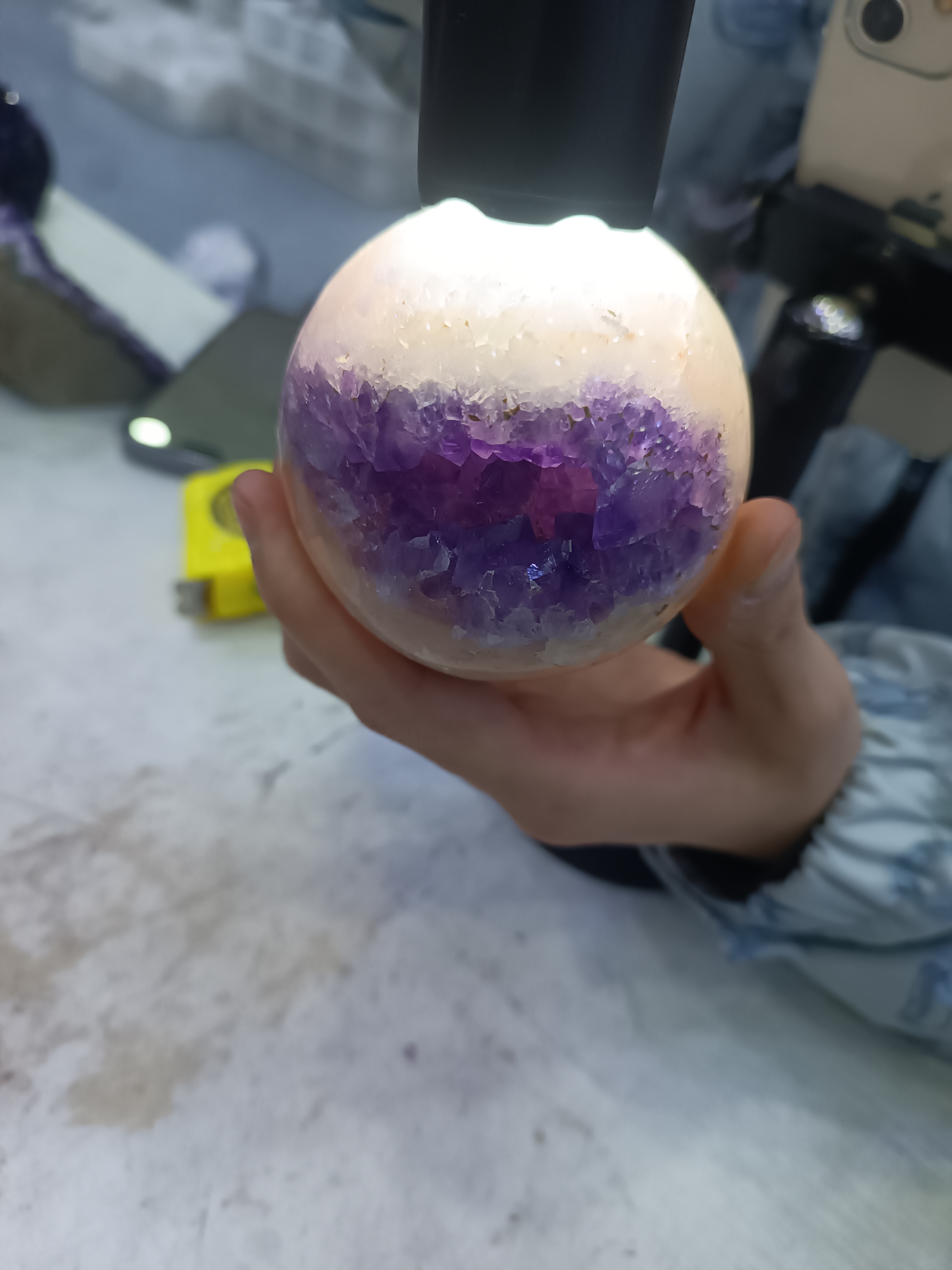 巴西乌拉圭紫水晶摆件