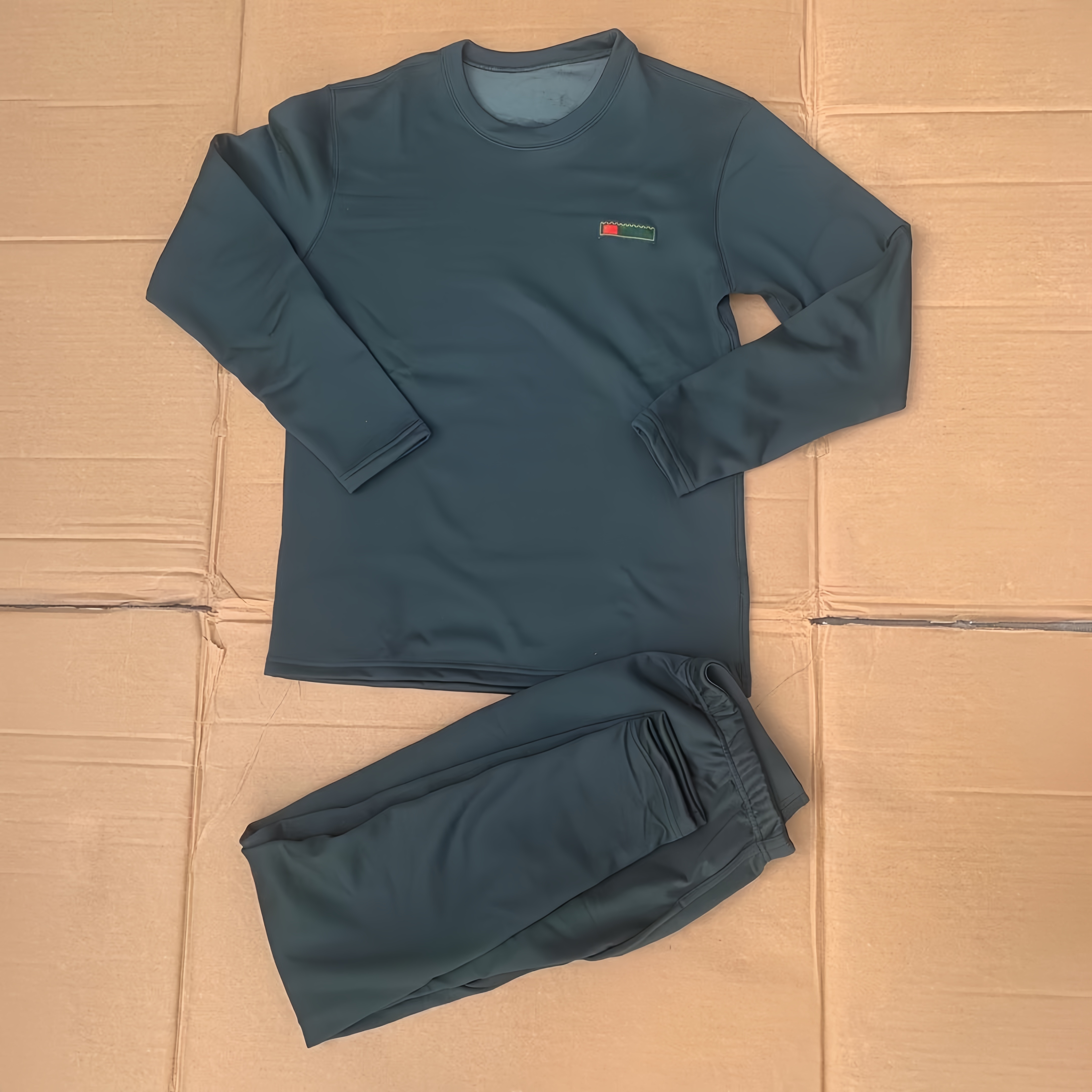 1/7制式保暖内衣橄榄绿松枝绿冬季加厚加绒保暖防寒