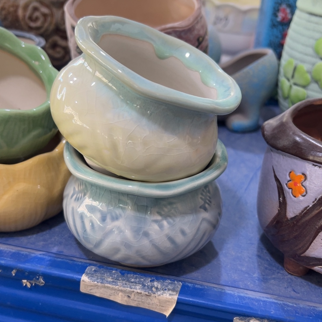 陶瓷多肉小花盆@@