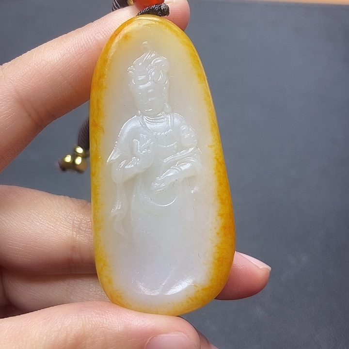 和田玉挂件未镶嵌n