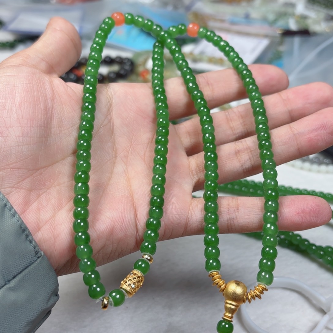 和田玉手链未镶嵌