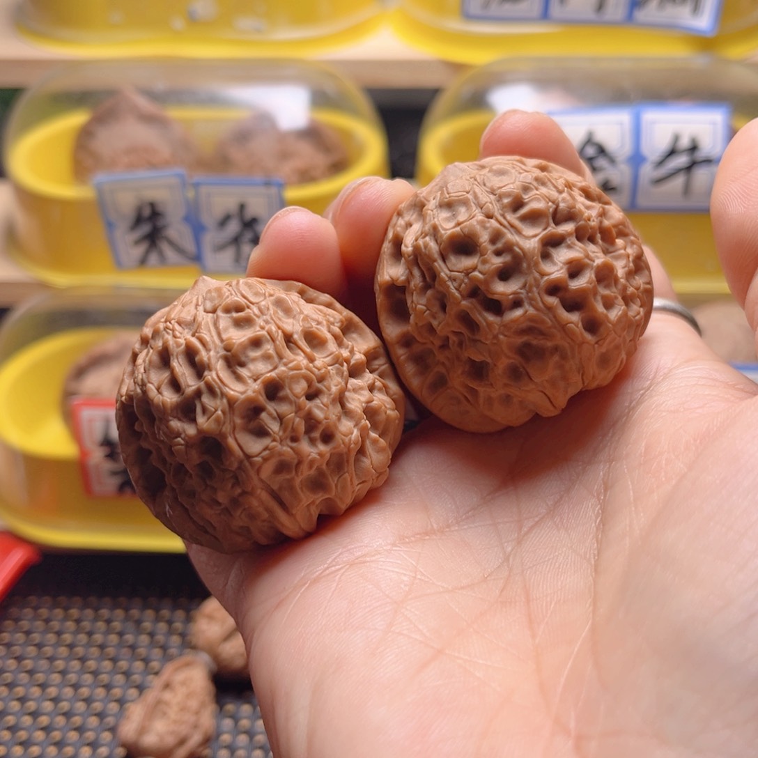 文玩核桃把件大团圆