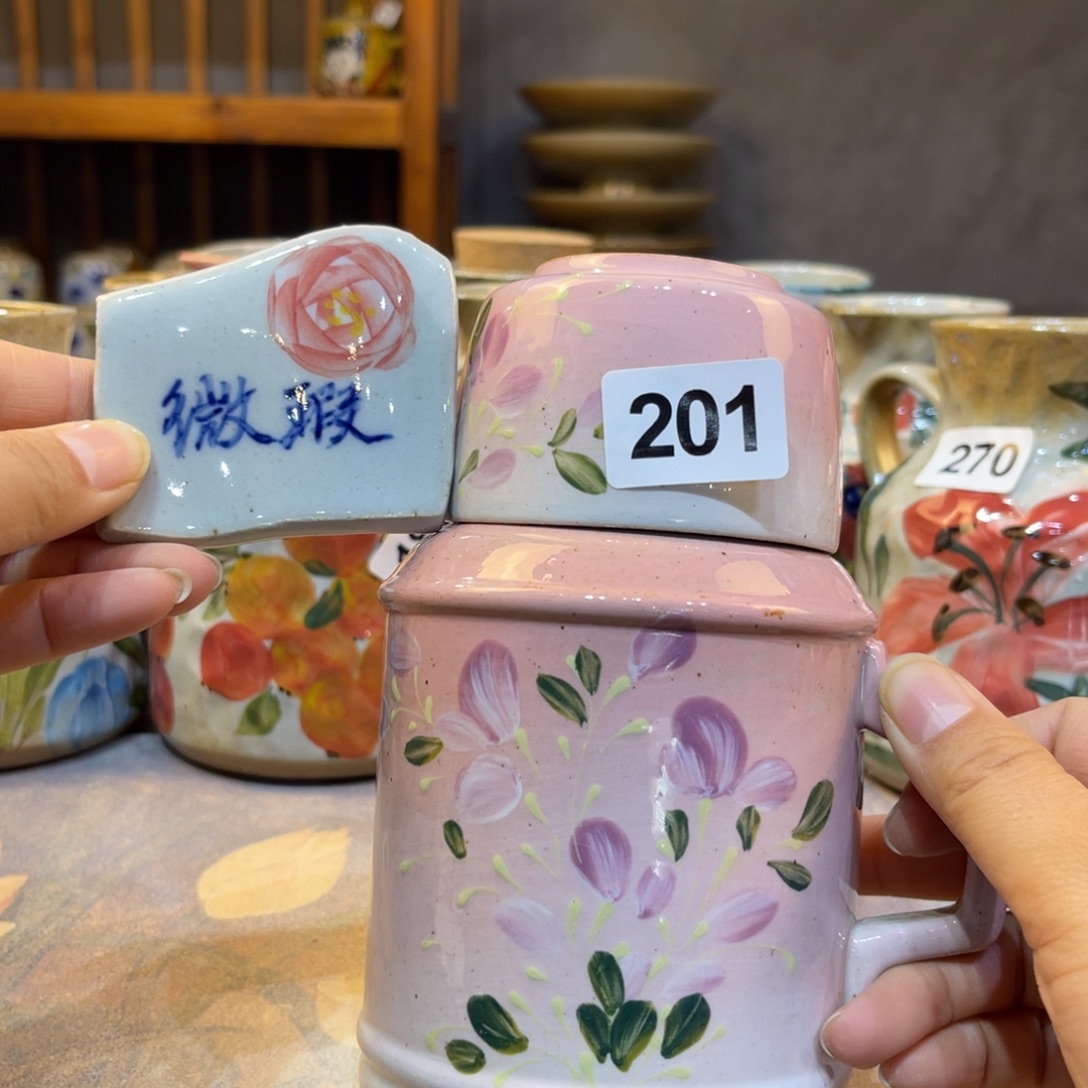 瓷片景德镇手工制作