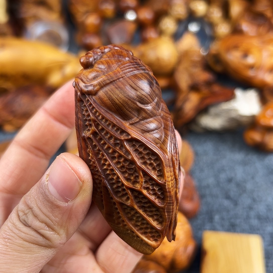 柏木太行崖柏溏心香料壶