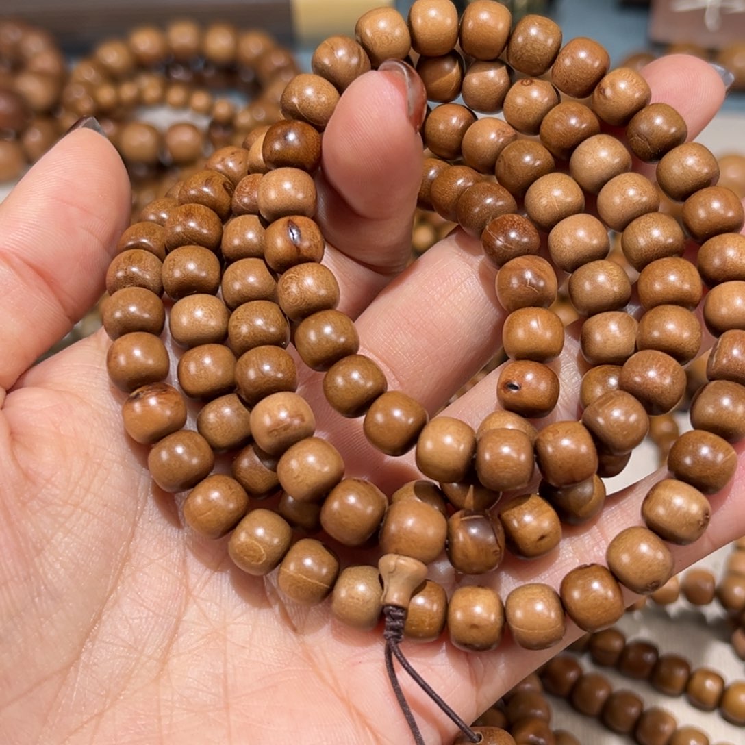 王****檀香木手串/手链瑕疵0.7✖️0.8✖️108颗多圈