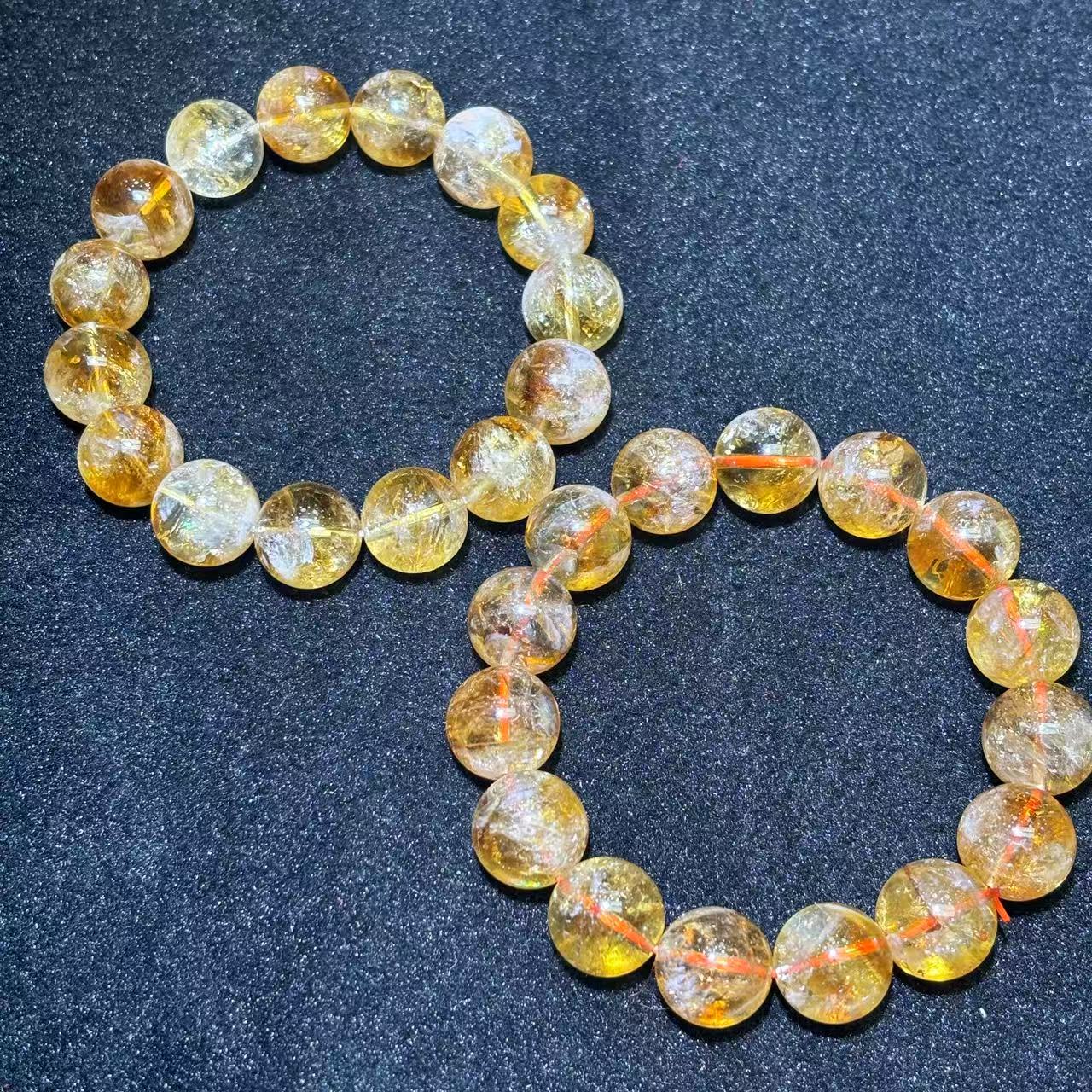 面面来财珠宝C10009-黄发晶手串-多样性发其一