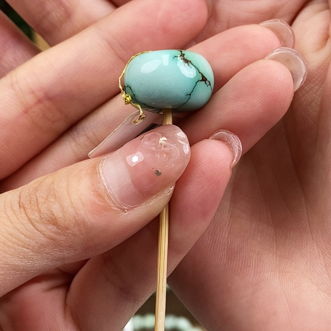 未镶嵌绿松石珠宝奇石