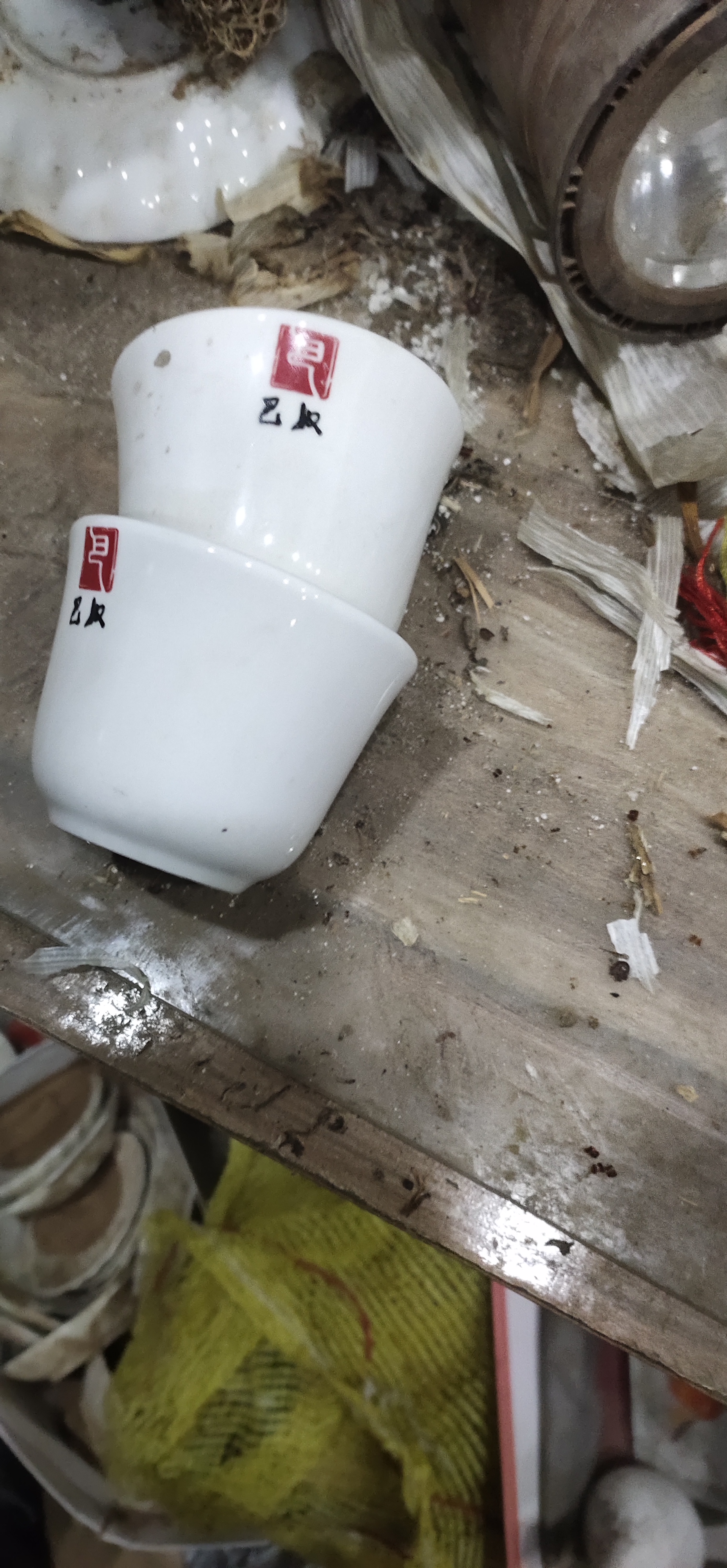 简约功夫茶具白瓷盖碗家用办公待客整套茶杯