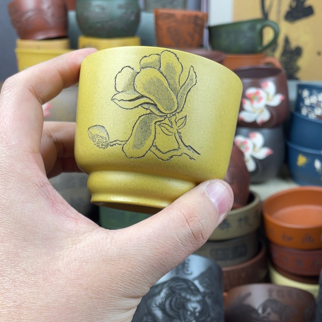 紫砂茶杯紫砂茶杯