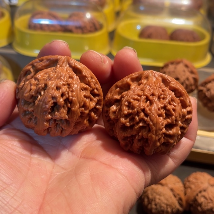 文玩核桃把件大粗筋46