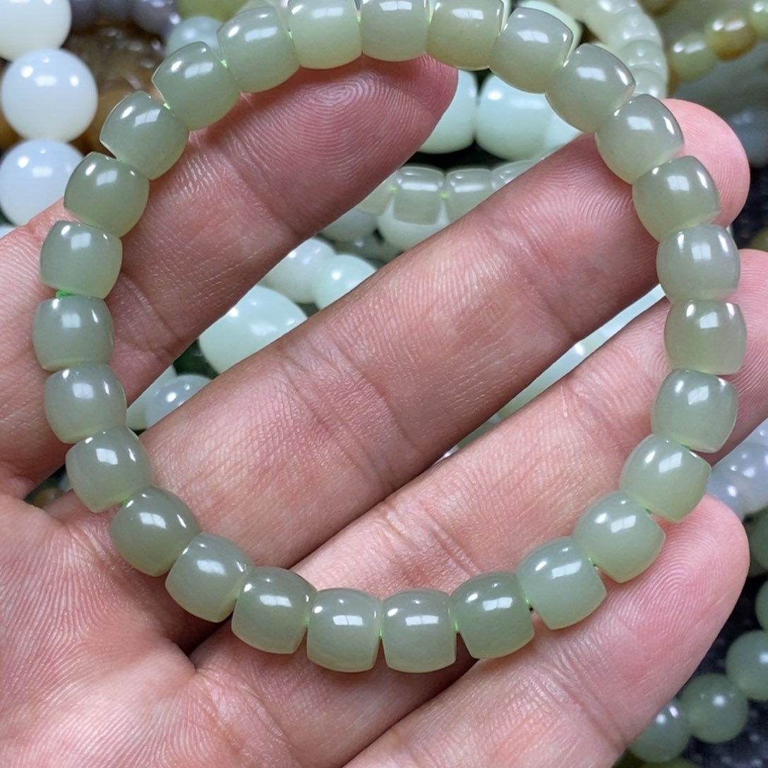 和田玉手链未镶嵌