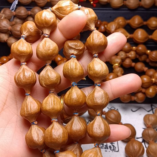 木***＊手串/手链橄榄核橄榄核手串铁核蒜头蜜挑臀福利1.7