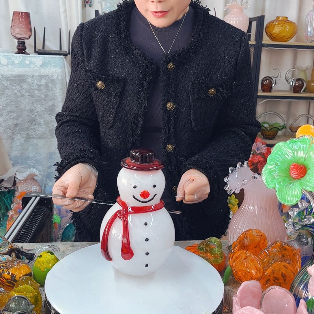 雪人家悦琉璃工艺品