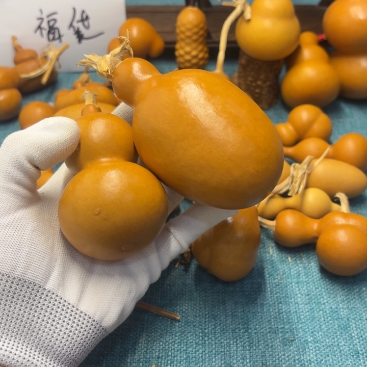 福****天然手捻老皮葫芦