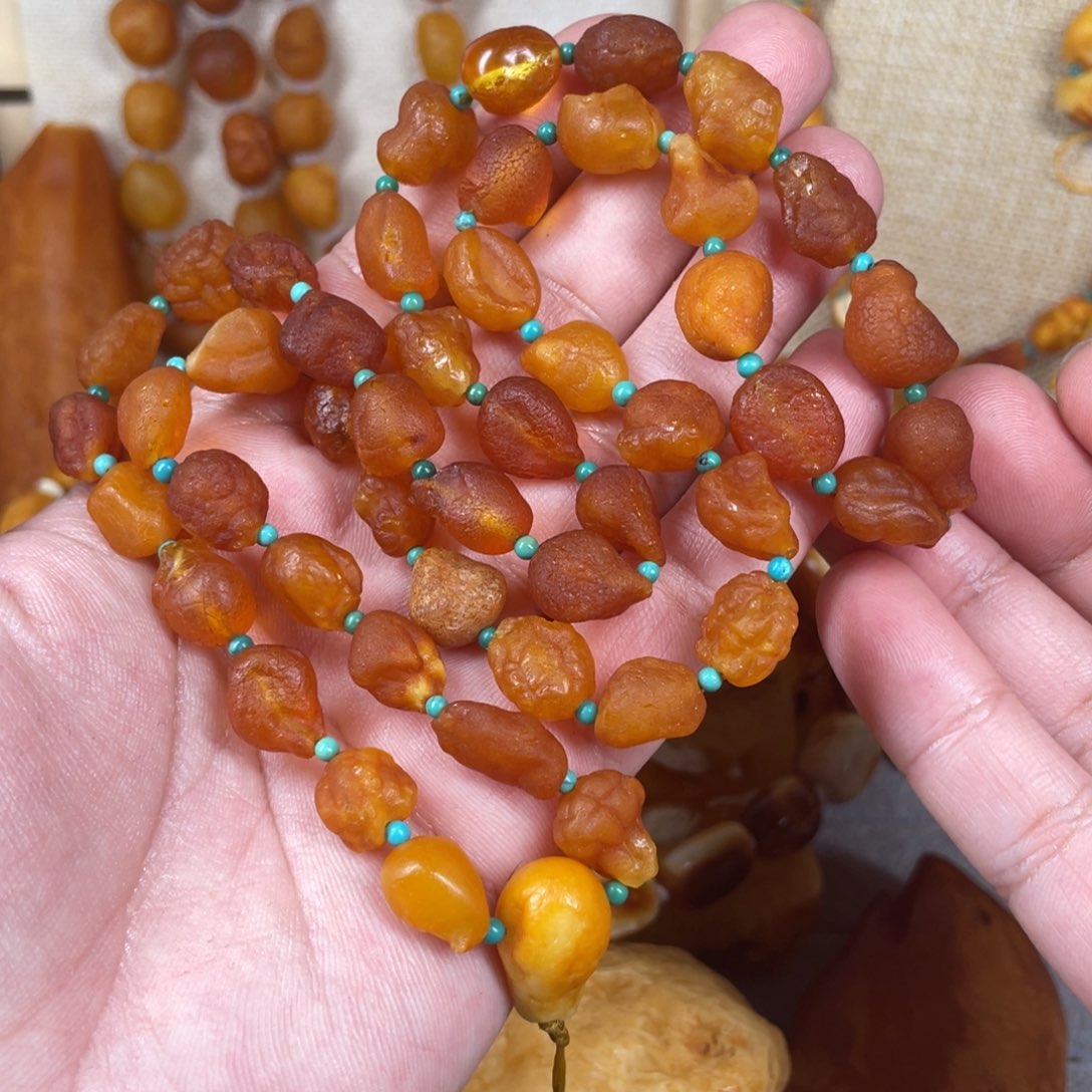 琥珀珠宝奇石未镶嵌诗**意