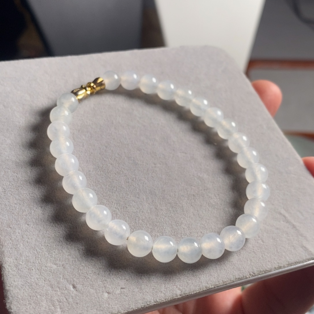 定制翡翠未镶嵌7 缅甸翡翠A货卡6.8