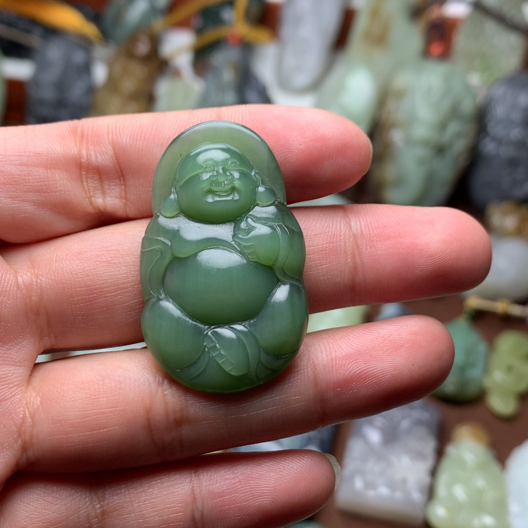 和田玉挂件未镶嵌