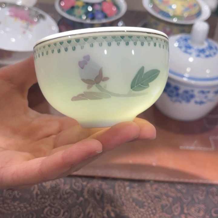 醴陵手绘高温瓷80毫升