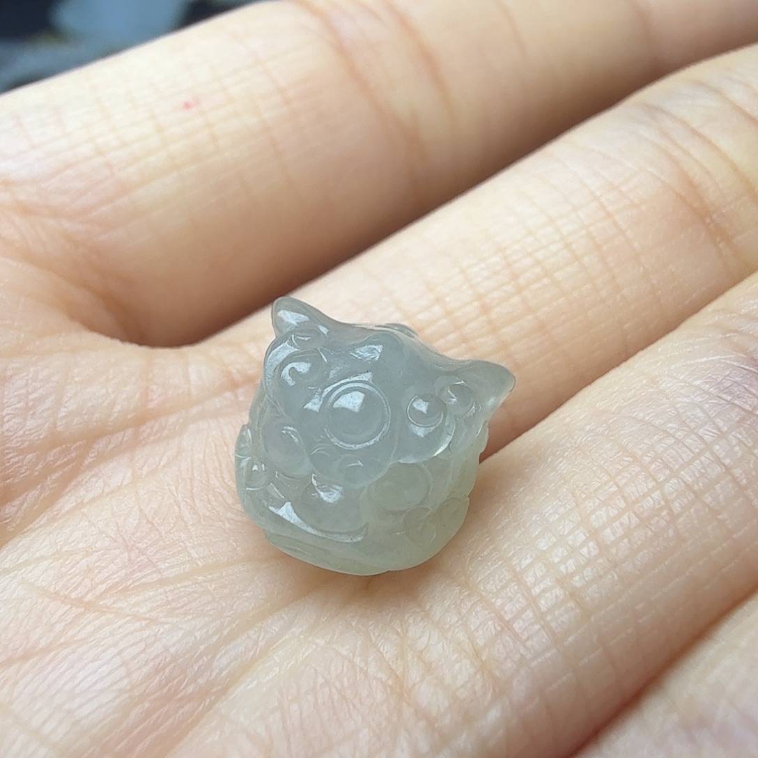 翡翠未镶嵌颈饰天然缅甸翡翠A货