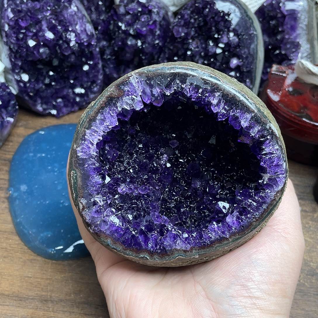 紫晶大型摆件（非配饰）未镶嵌甜*仙