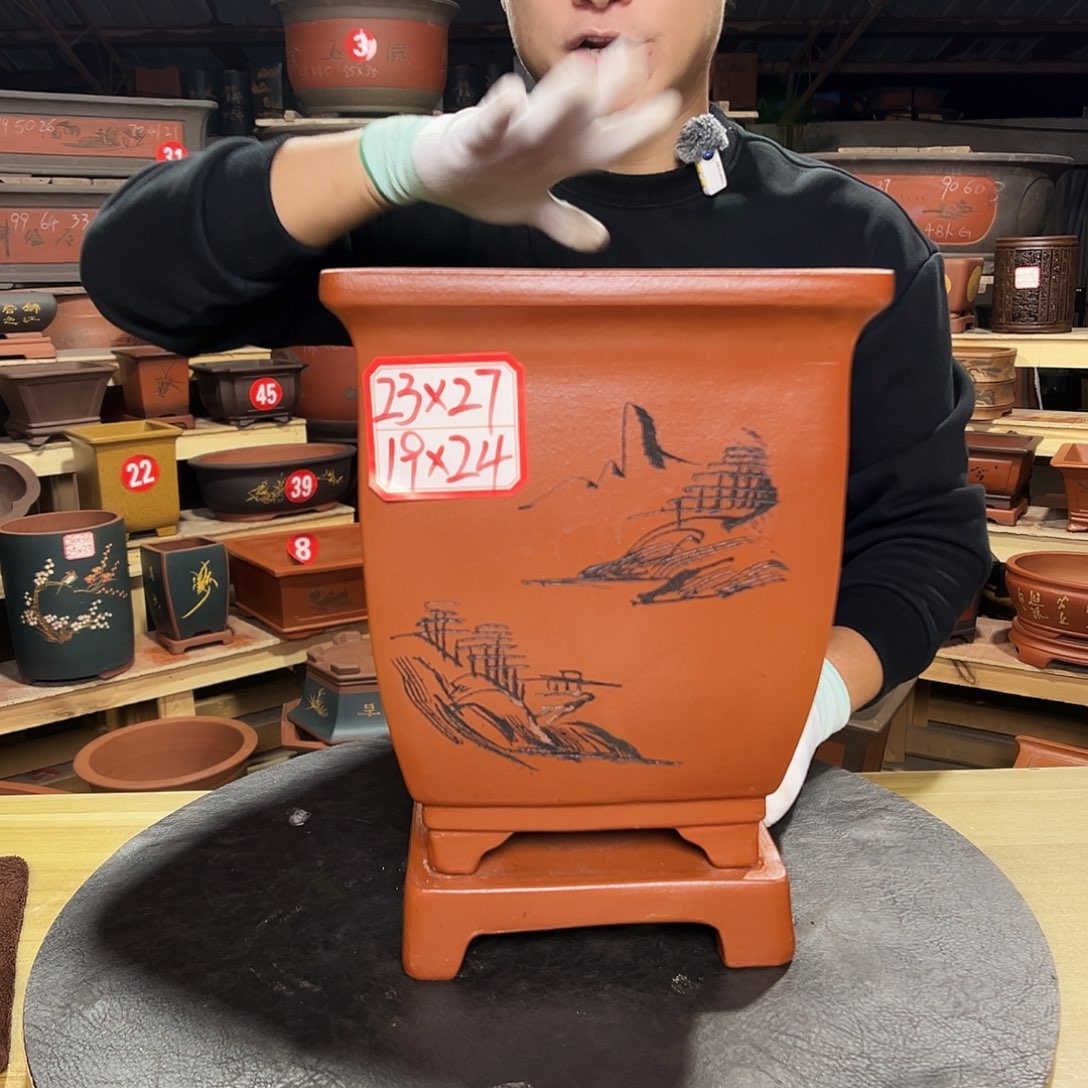 紫砂花盆工厂直发