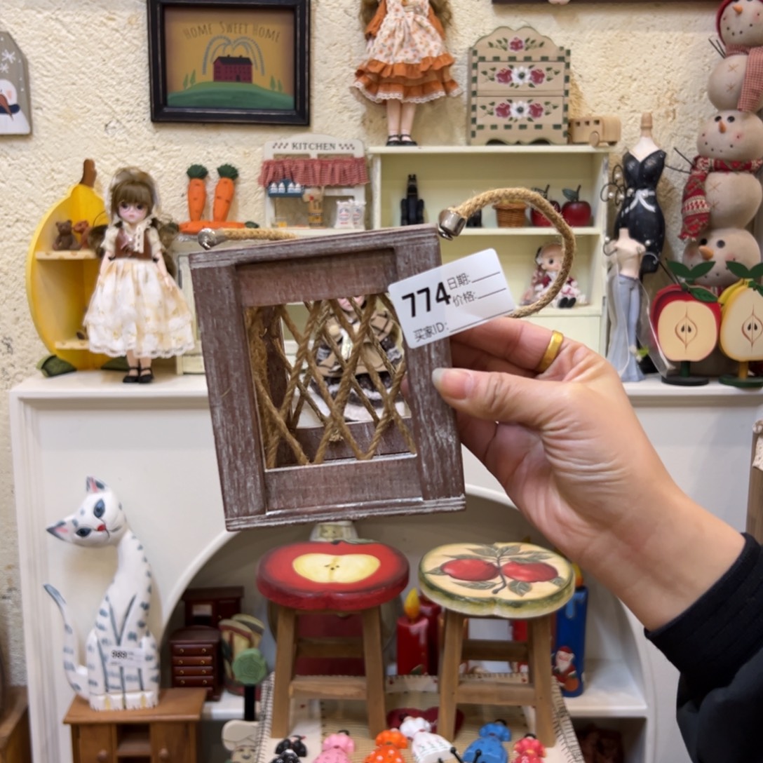 木外贸出口样品挂件摆件微瑕774