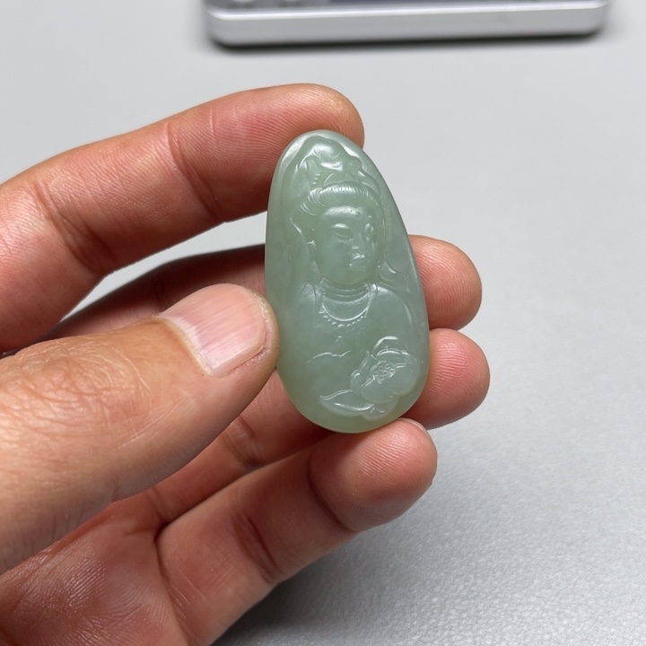 和田玉吊坠(不含链)未镶嵌润****工