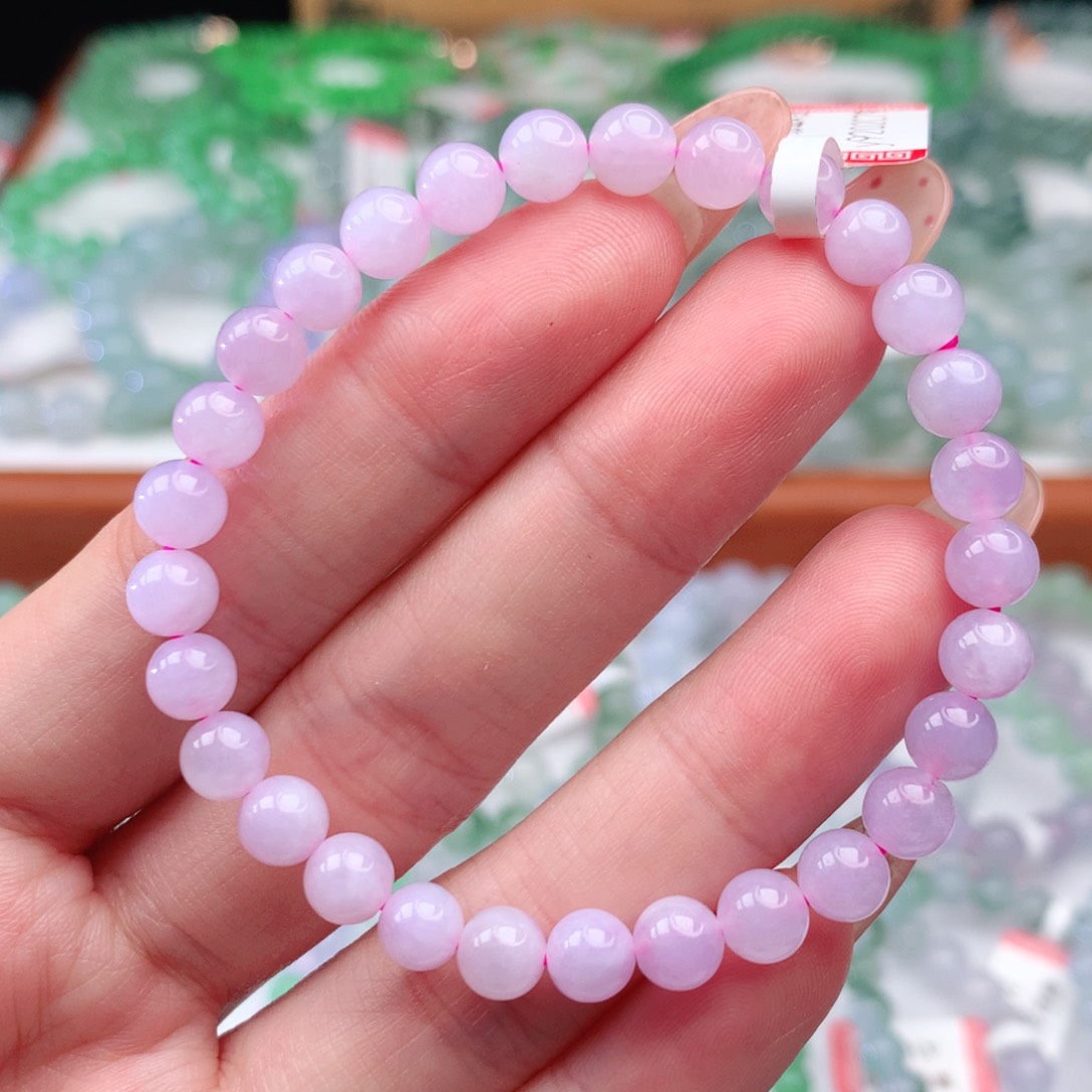 翡翠手链未镶嵌翡翠6mm