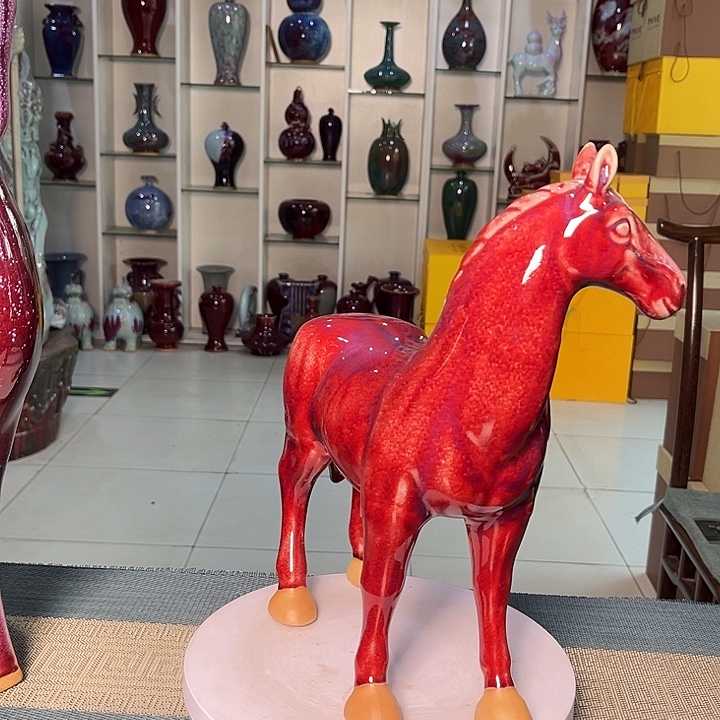 崔***磊钧瓷瓷片钧瓷摆件钧瓷摆件