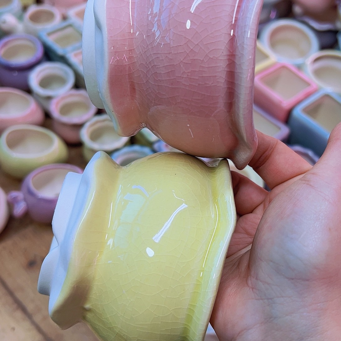 陶瓷花盆当场凑满12包邮