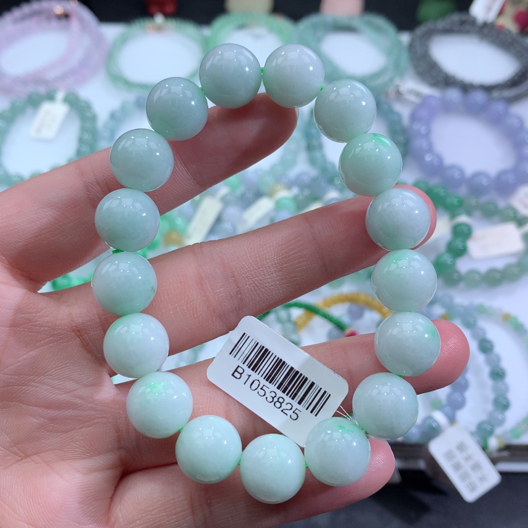 翡翠手链未镶嵌天然