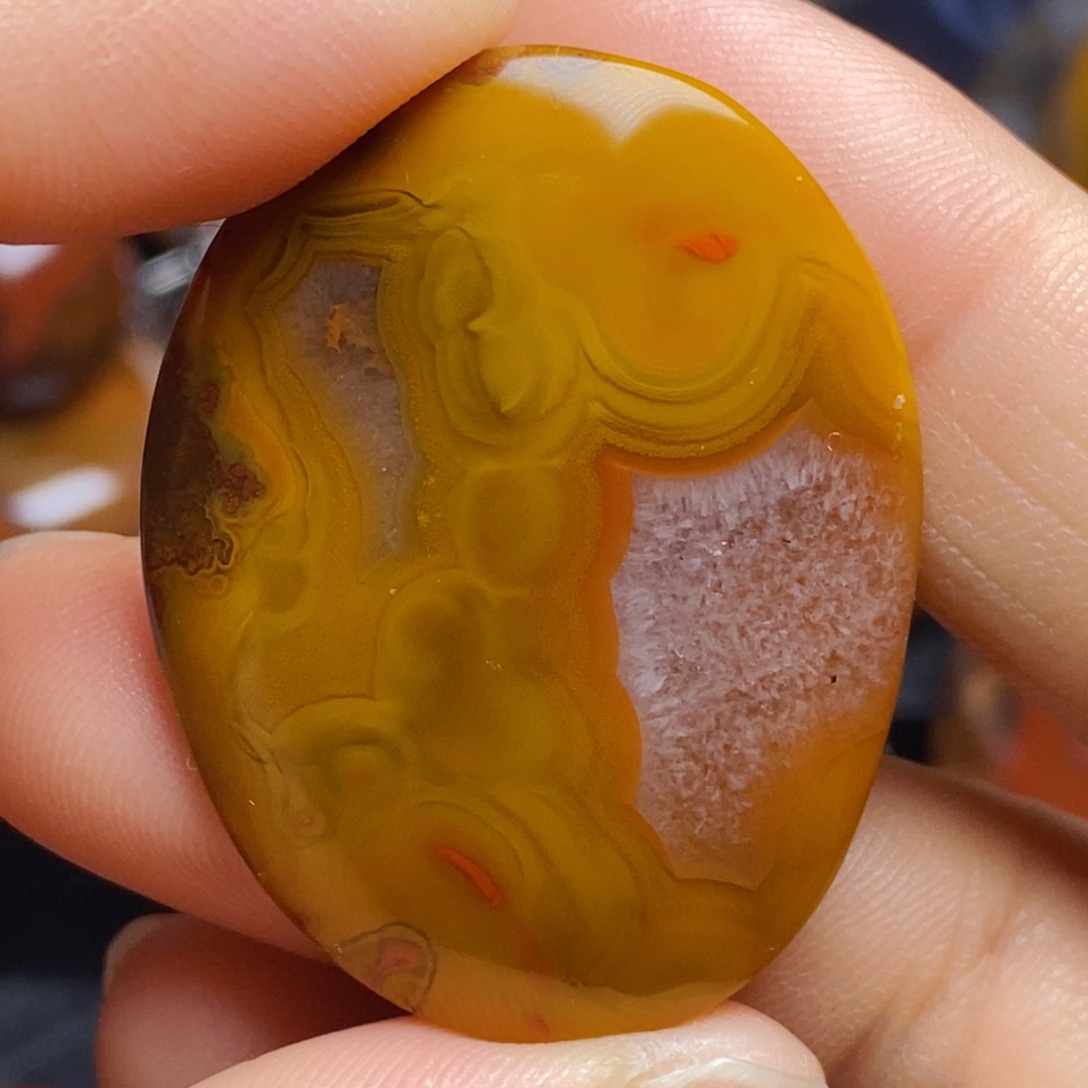 玛瑙/玉髓吊坠(不含链)未镶嵌