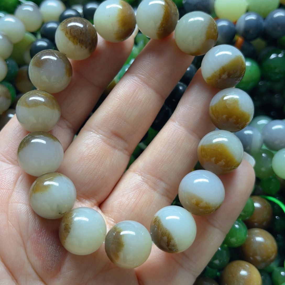 和田玉手链未镶嵌