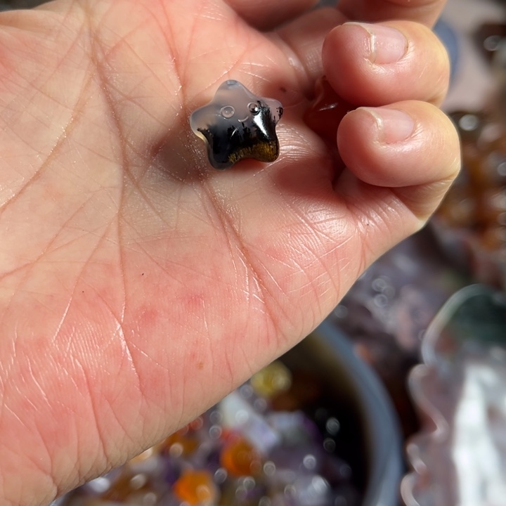 降***璃玛瑙/玉髓未镶嵌颈饰