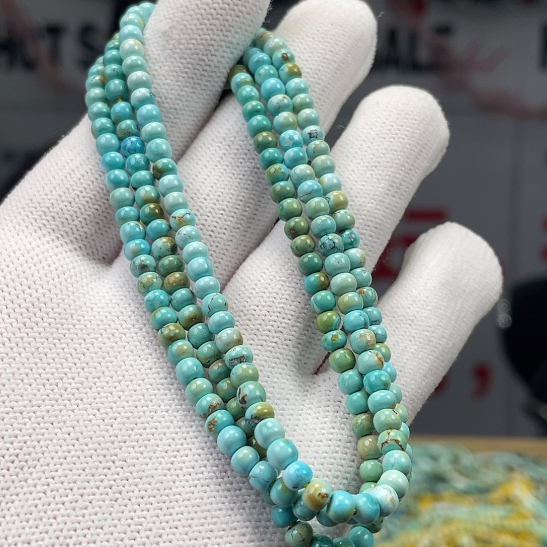 绿松石未镶嵌挂件