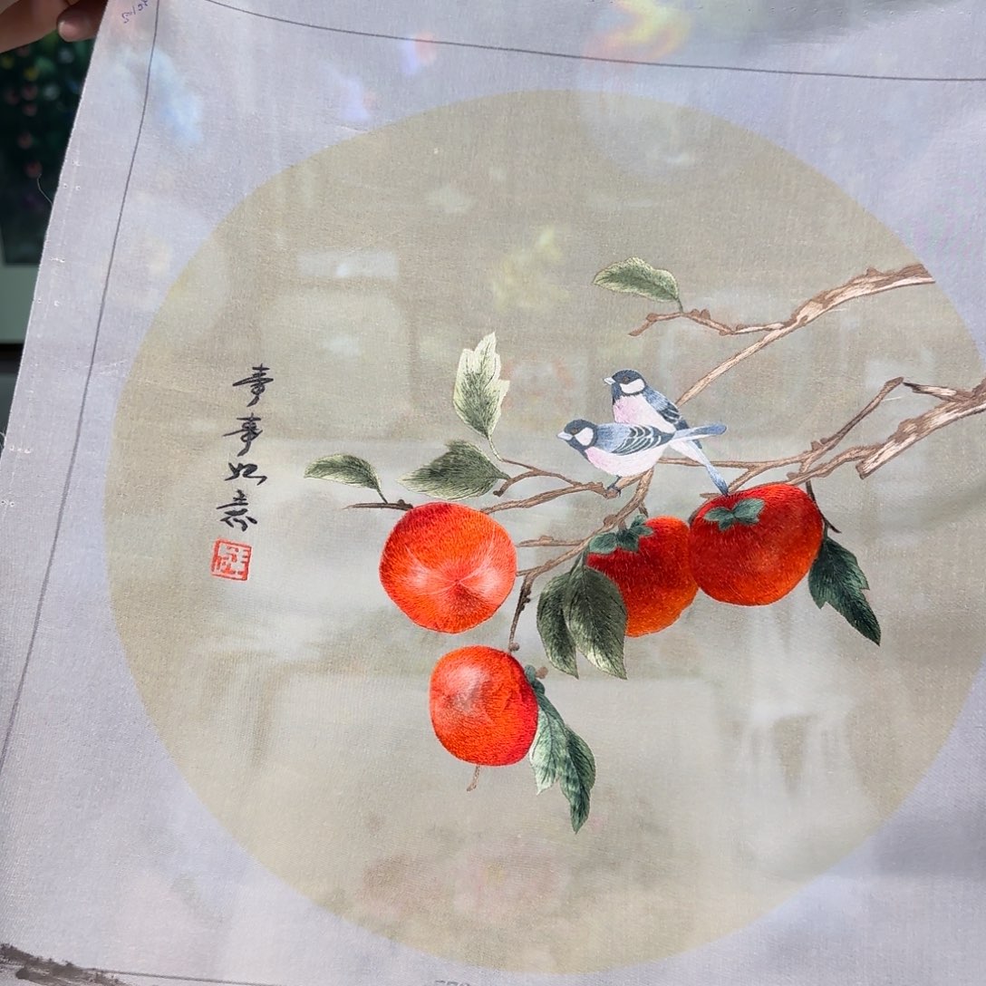 刺绣刺绣工艺精湛