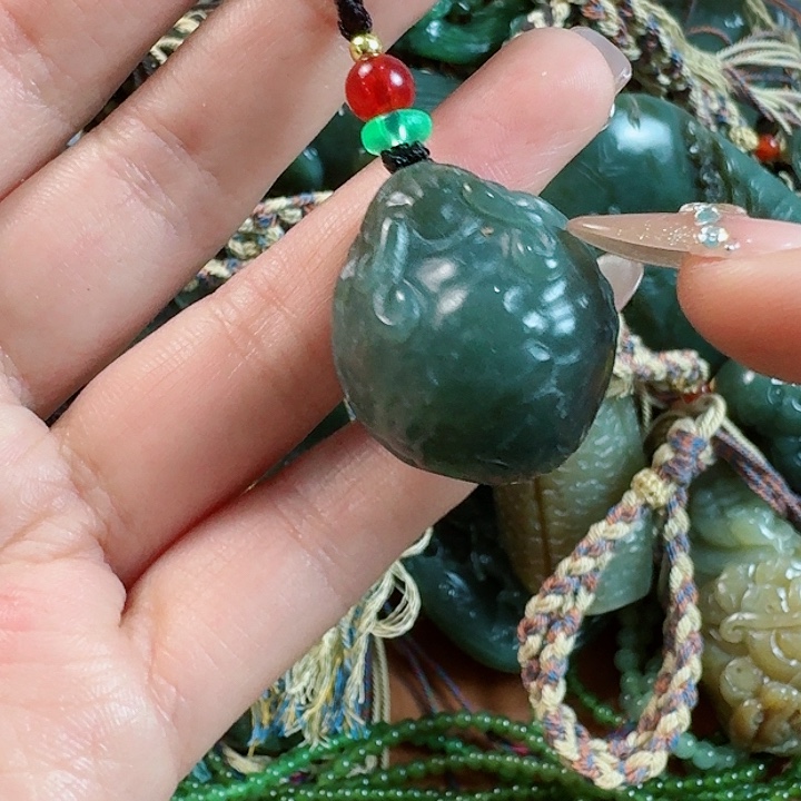 和田玉挂件未镶嵌