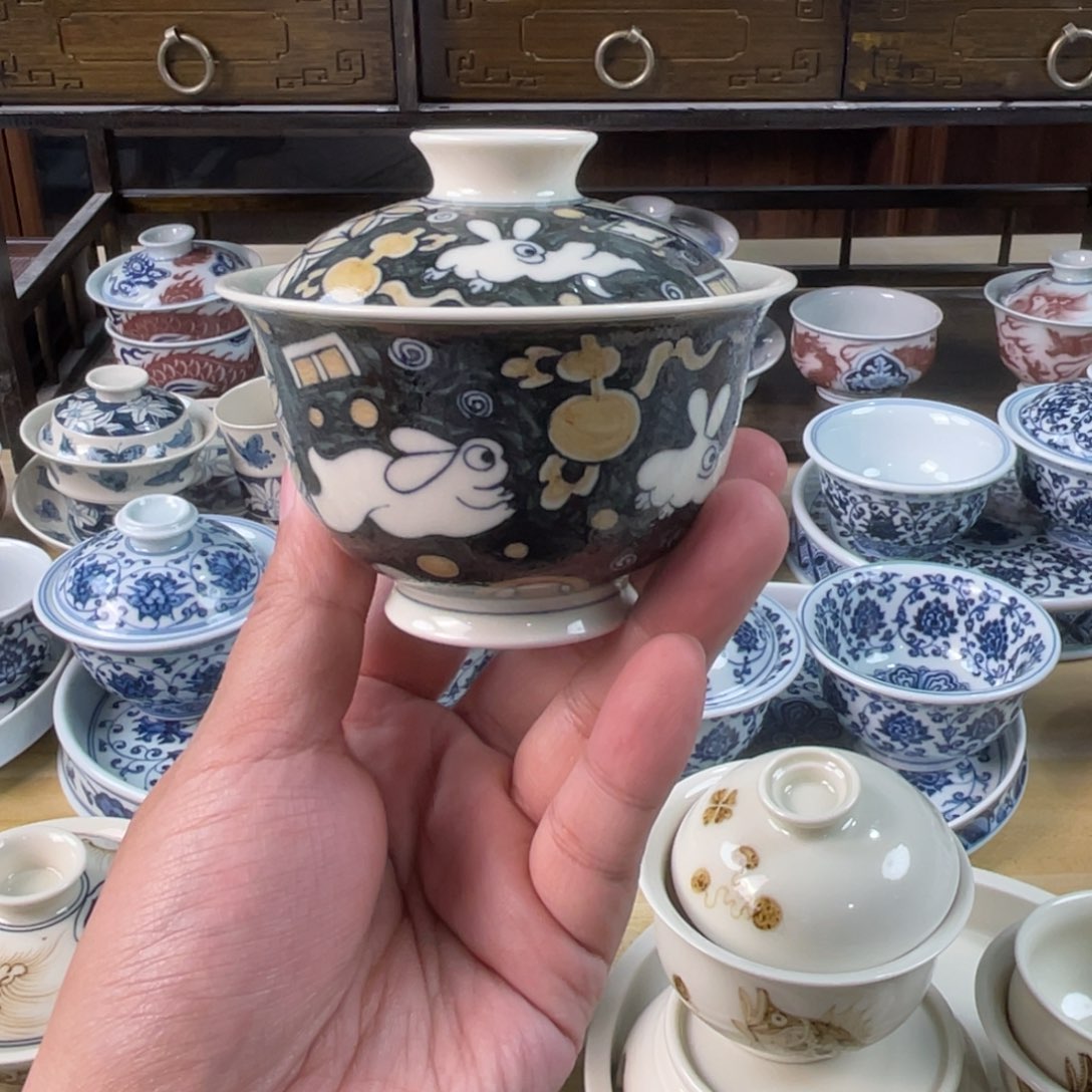 景德镇手工手绘茶具