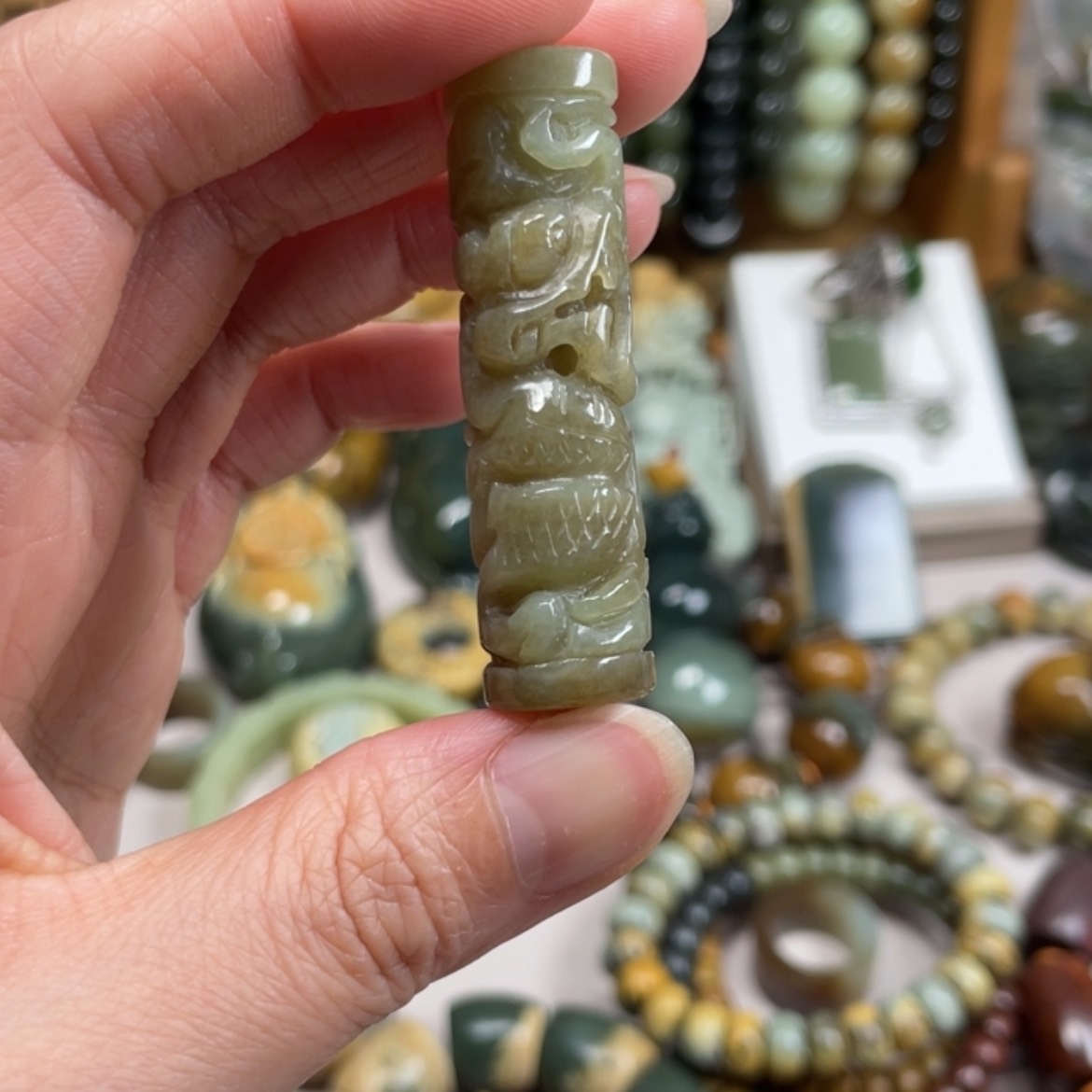 【闪购商品】岫岩老玉（透闪石质玉）挂件未镶嵌