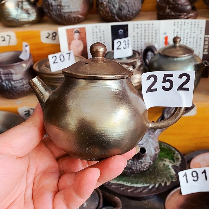 紫砂茶杯柴烧纯手工252