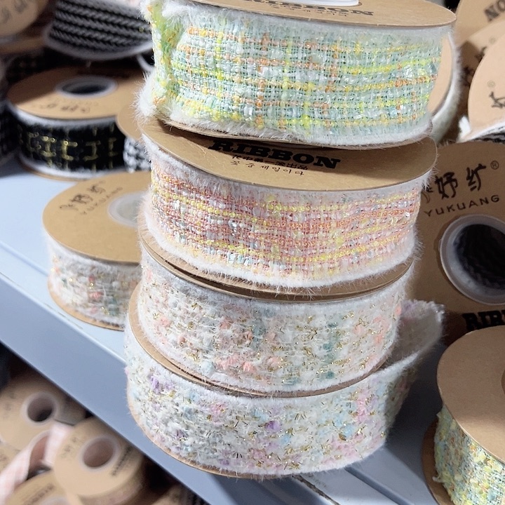 4的毛边小香风4色各5码