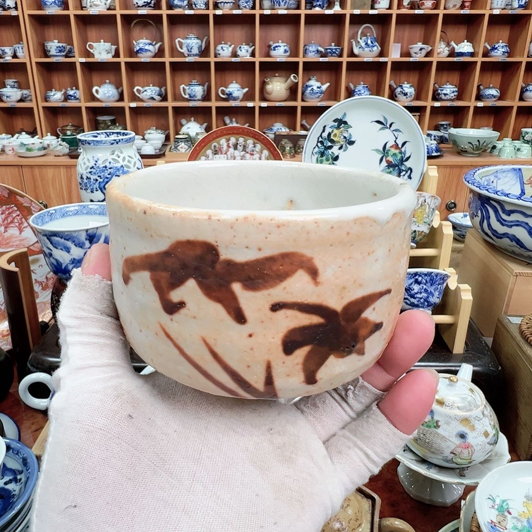 柴窑青花瓷茶具盘子